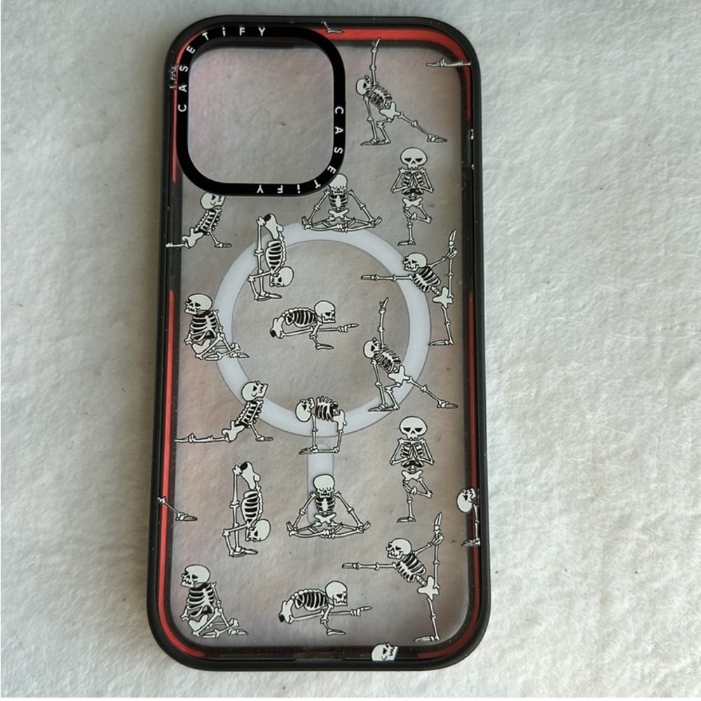 Casetify iPhone 14 Pro Max Cover with Skeletons